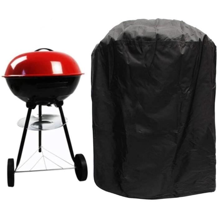 Housse Barbecue, Bâche de Protection BBQ Couverture poussière Protection Solaire Anti-pluie, pour Protéger Grill Sac de Rangement
