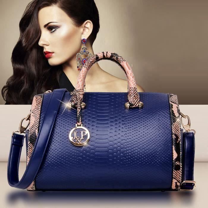 1pcs Sac main Femme Bowling Bleu Achat Vente 1pcs Sac