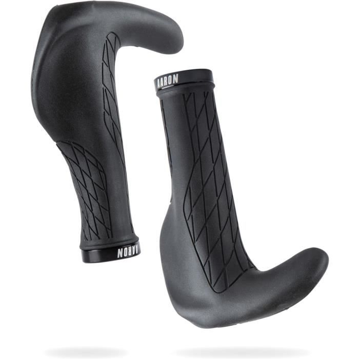 Poignées vélo hotsell ergonomiques avec cornes