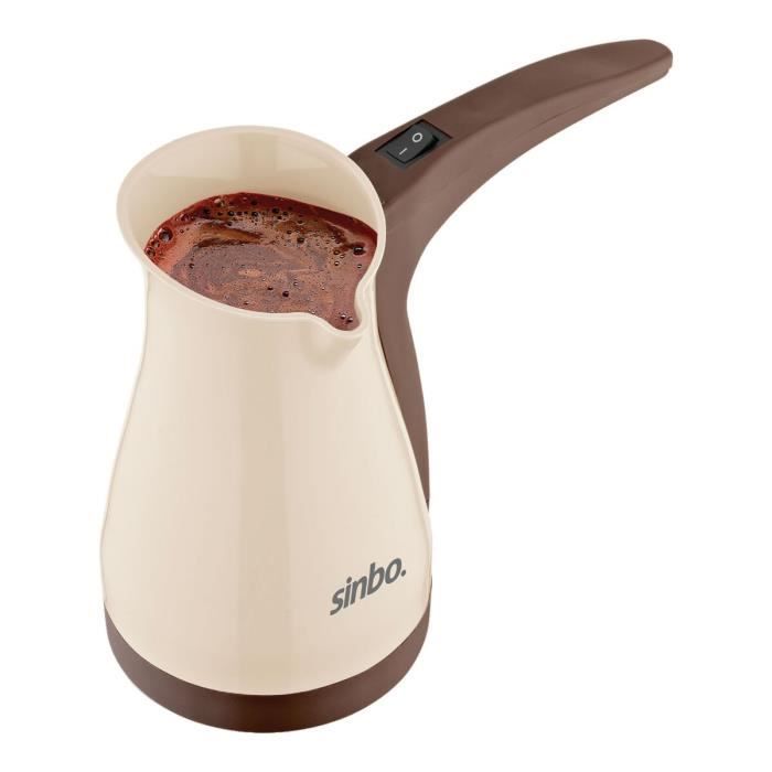Cafetière Turque électrique 800 Ml - 800W, Acier Inox, Pour Café Turc Ou Espresso, Portable