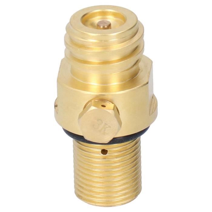 Adaptateur Qiilu Connecteur De Cylindre De Soda CGA320 Adaptateur De Cylindre De Co2 Sodastream
