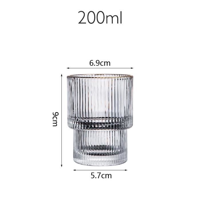 Gobelet Verre Motif écorce 400ml Lot De 4 Récipients De Stockage De Lait Pour Jus De Fruits Bouteille 802299 Gobelet Verre Motif écorce 400ml Lot De 4 Récipients De Stockage De Lait Pour Jus De Fruits Bouteille 802299