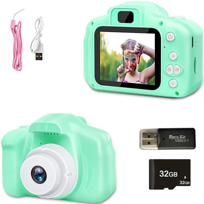 Appareil Photo 1080P étanche Pour Enfants écran HD Vidéo 8 Millions De Pixels Dessin Anime Mignon Jouet De Photographie D Exterieur Pour Enfants