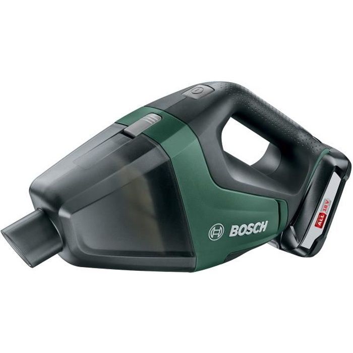 Aspirateur sans fil Bosch UniversalVac 18 1 batterie 18V 25Ah Système 18 V livré dans un emballage carton