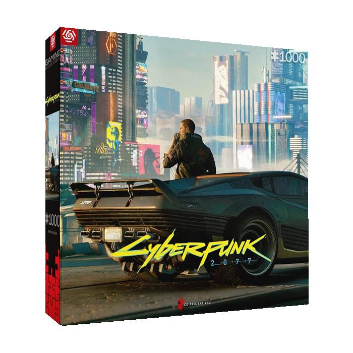 Cyberpunk 2077: Mercenary on the Rise Puzzle 1000 pièces