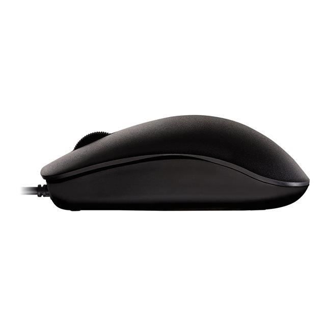 Souris CHERRY MC 1000 - Filaire - Optique - USB - 3 boutons - 1200 dpi - Noir