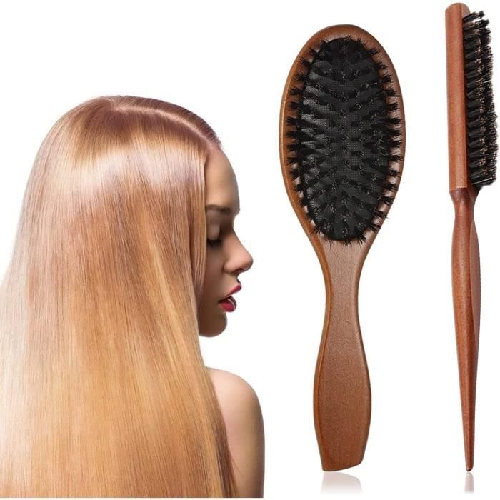 Kit De 3 Brosses à Cire Pour Snowboard - Nylon, Crin De Cheval Et Laiton - Manches En Bois, Pour Nettoyer, Polir Et Dérouiller