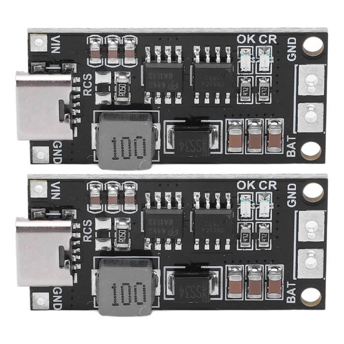 10 Modules Batterie Lithium 5V/1A + 5 Boîtiers 18650 - Convertisseur Élévateur USB Pour DIY