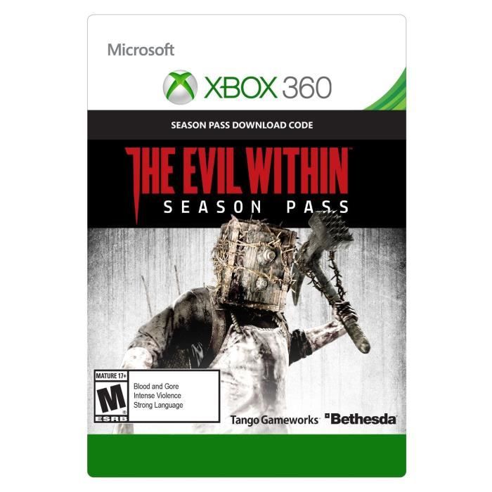 The evil within xbox 360. Digital code Xbox 360.