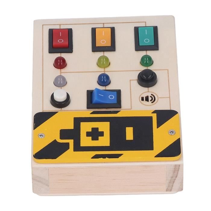 Jouet Interrupteur De Lumière LED, Tableau Sensoriel Lumineux En