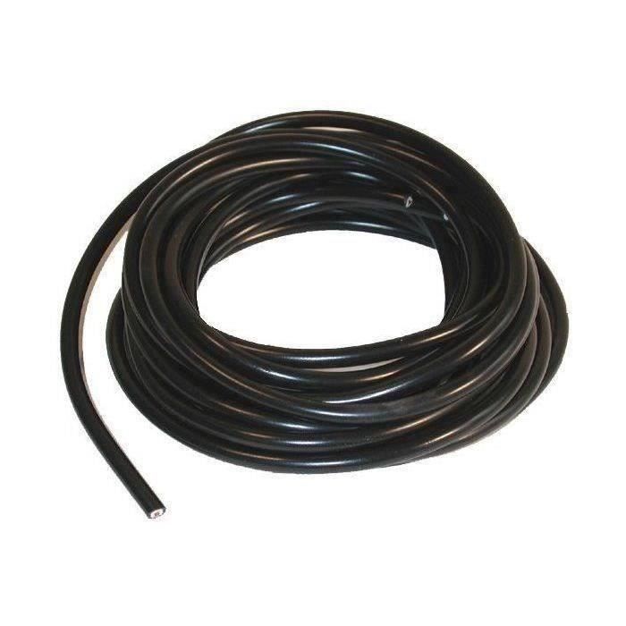 Fil de bougie d'allumage d'allumage adaptable - L: 2 m, Ø: 7mm