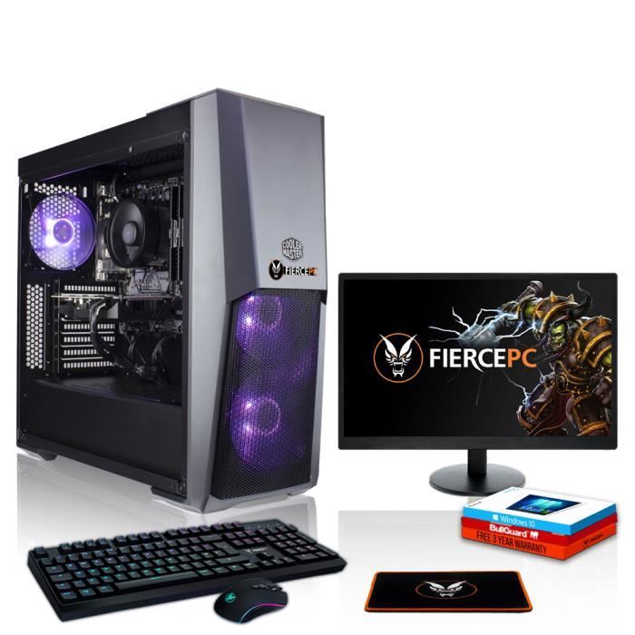Fierce Vindicator PC Gamer de Bureau - AMD Ryzen