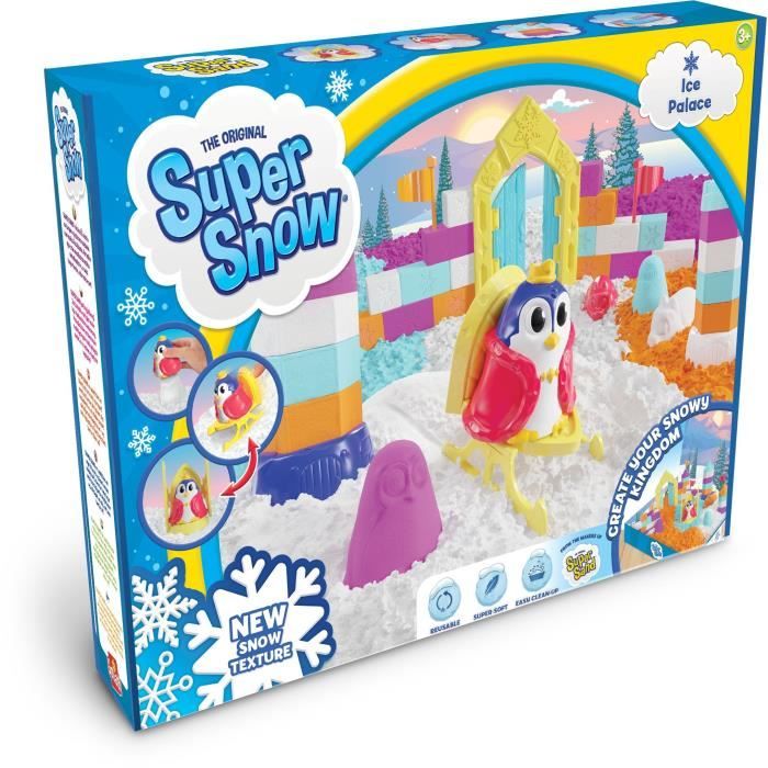 Super Snow Ice Palace - loisir créatif - sable à modeler - GOLIATH