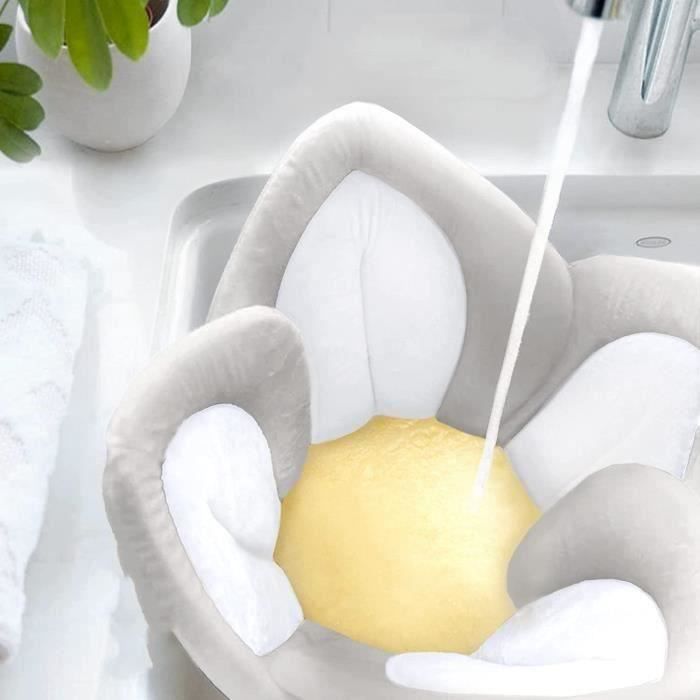 Tapis De Bain Pour Bébé - HOMYL - Oreiller De Bain - Siège De Support