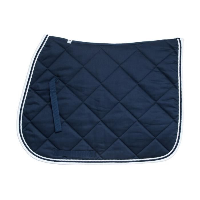 Tapis de selle pour cheval LeMieux Sensitive EuroJump Square - navy - L