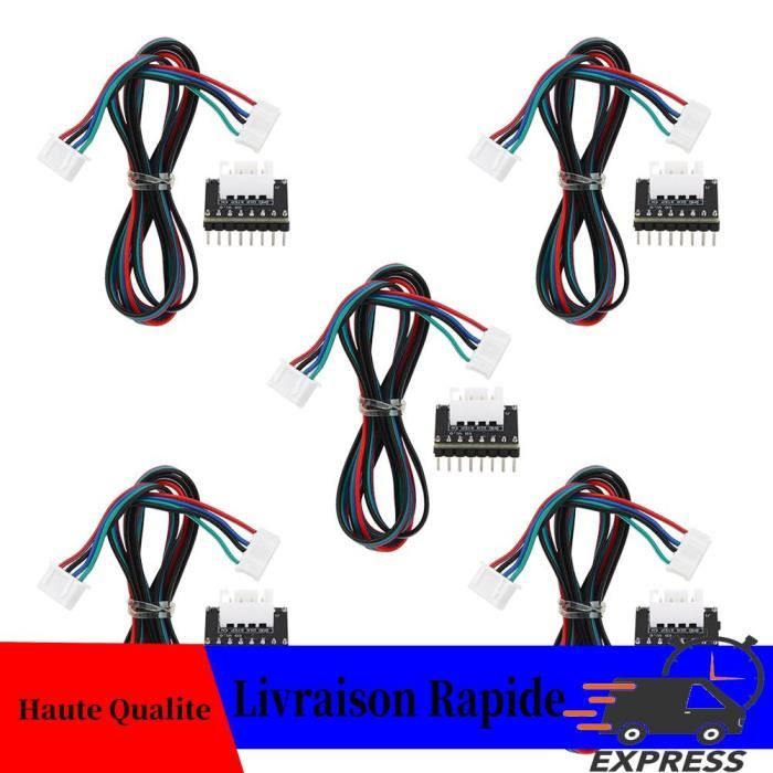 Lot 5 Modules Pilote Moteur Pas à Pas DRV8825 Avec Dissipateur – Imprimante 3D Reprap