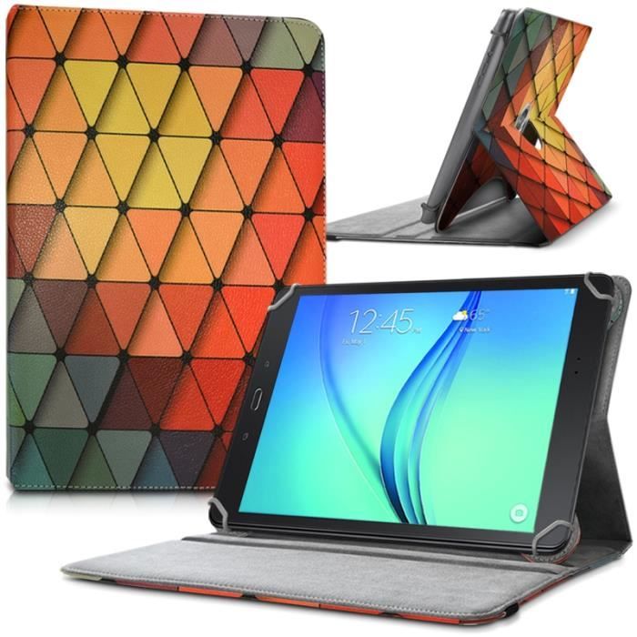 Etui Support Universel L Motif LM22 pour Tablette