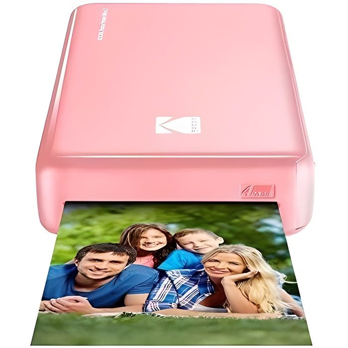 Liene Mini Imprimante, 2 x 3 Imprimante Photo Portable avec 50 Zink Papiers  à Dos Collant, Bluetooth 5.0, Compatible avec iOS & Android, Application  Dédiée, Imprimante Photo pour Smartphone (Blanc) : : Informatique