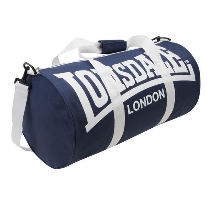 Sac de Sport LONSDALE Bleu Cdiscount Sport