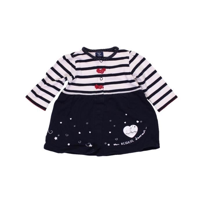 Robe Bebe Fille Terre De Marins 3 Mois Noir Hiver 993151 207517871 Noir Achat Vente Robe Cdiscount