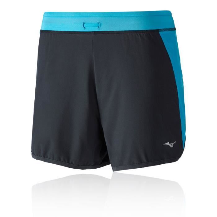 Ronhill Infini Marathon Twin Femme Shorts De Course Noir 2 en 1 Run Short