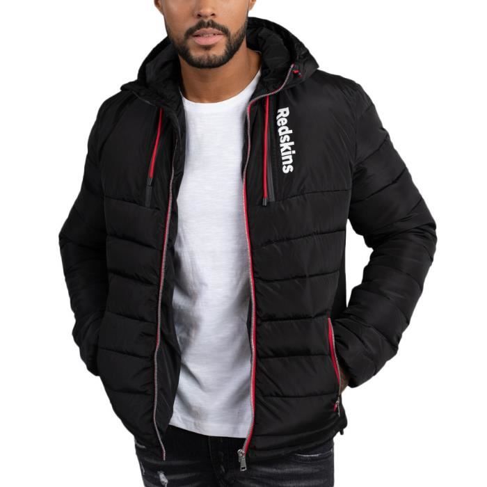 Doudoune Noir Homme Redskins Venture