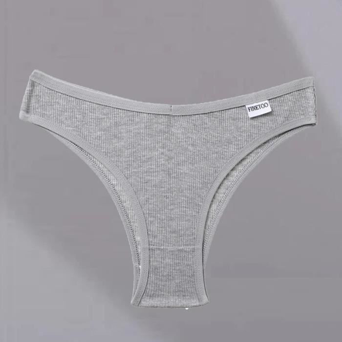 Lot Culottes Femme Coton Taille Moyenne - Shorty Respirant Extensible, Sous-Vêtements Confort Doux Sport & Quotidien, Pack 3-5 Pièces S à XXL
