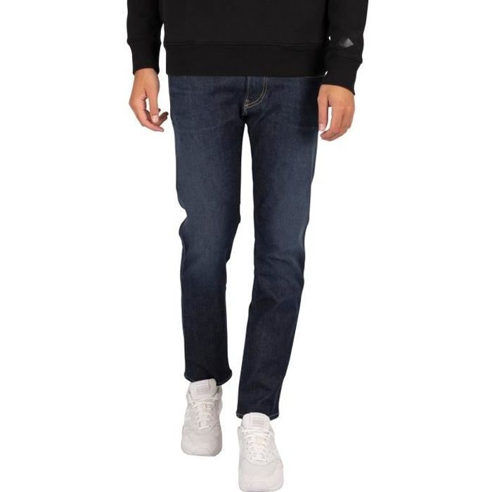 Replay Jean Anbass Hyperflex, Bleu, Homme