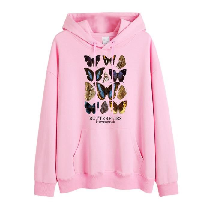 Chemise Décontractée Femme Catos Noire - Manches Longues, Motif Papillon Avec Perles - Taille S