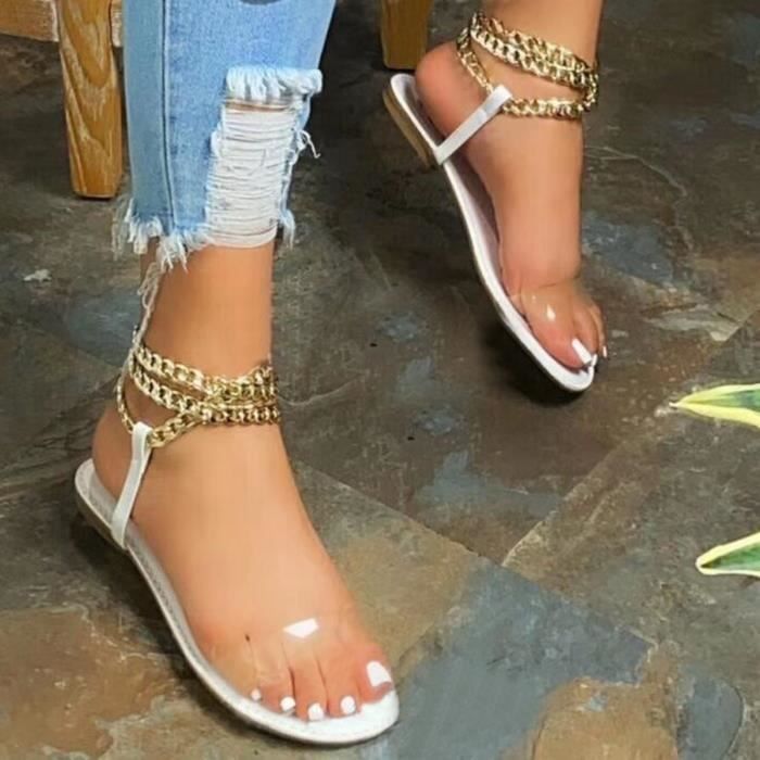 Sandales femme plates shop 2019