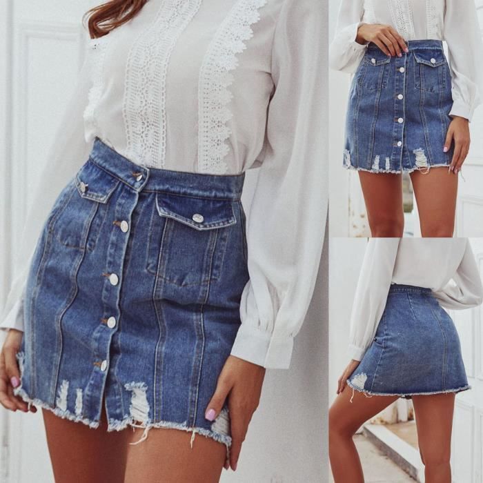 Chemise en lin mélangé - Bleu - Ladies | H&M CA