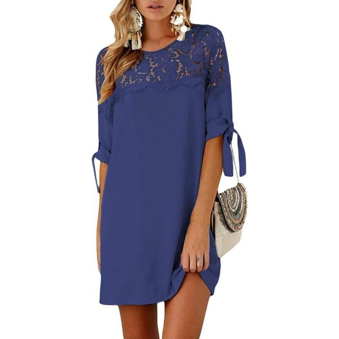 Robe droite on sale mi longue femme