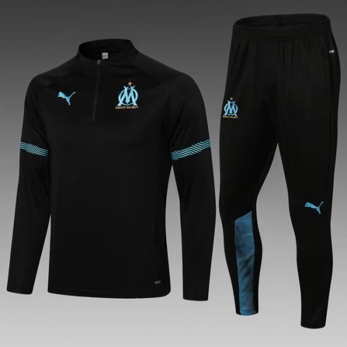 Survêtement de Foot OM Marseilles 2021 2022 Homme Nouveau Maillot de
