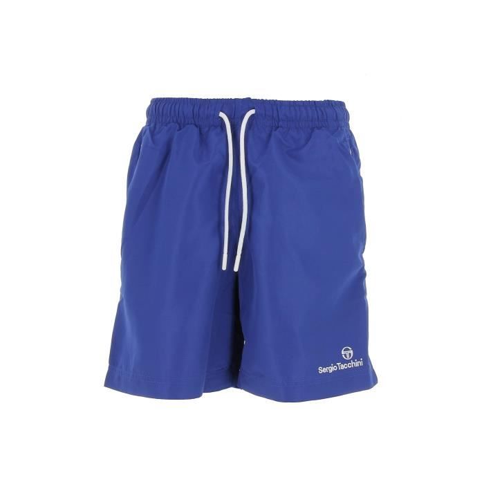 Shorts multisports - Sergio Tacchini - Rob 021 - Bleu - Taille ajustable - Confortable