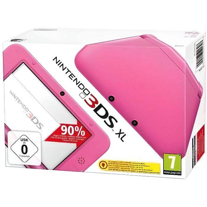 Console Nintendo 3DS XL - rose