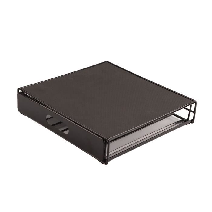 Mind Reader Tiroir Rangement Dosettes Café 72 Capacités – Organiseur Noir