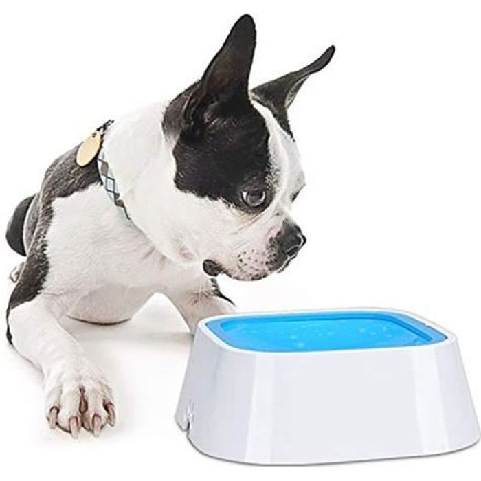 Meilleurs prix pour Bol deau de Chien/Anti-éclaboussures Distributeur pour Animal de Compagnie/Fontaine de Chat - Gardez leau Propre1.5L