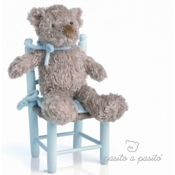 peluche ours bleu