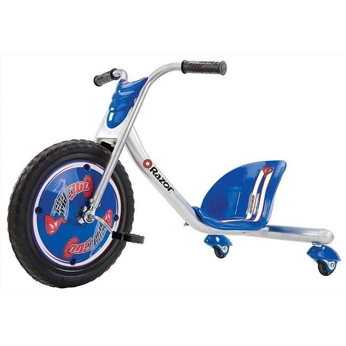 RAZOR Velo 3 roues couche RipRider 360 Bleu Cdiscount Sport