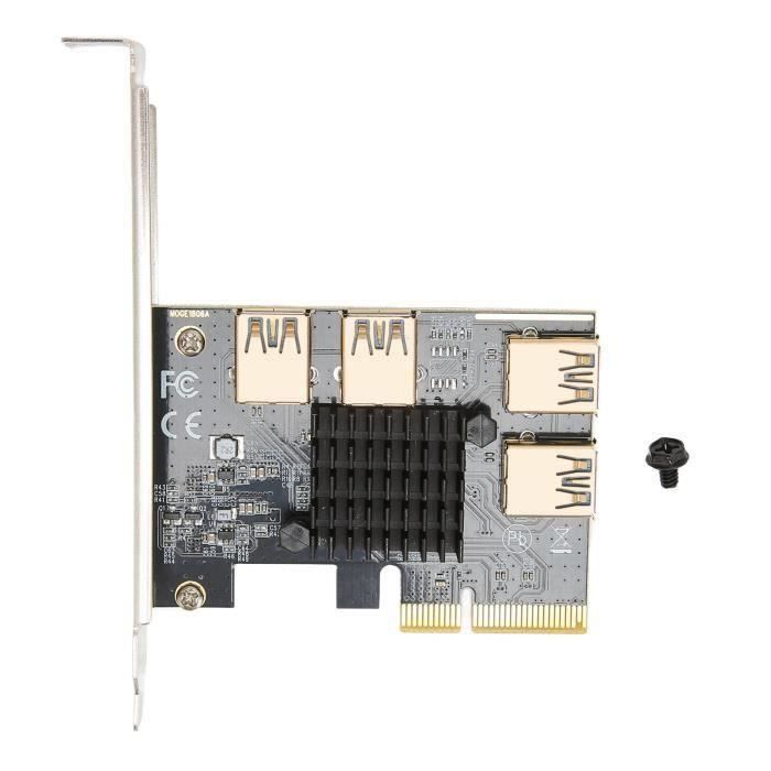 Adaptateur PCI à 90 Degrés - Pour Carte Son, Réseau, Fiscale Ancienne - Compatible PCI 32 Bits, PCB 4 Couches