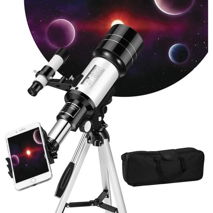 RUMOCOVO® Télescope pour planètes Télescope réfracteur HD 150X 15X — free download