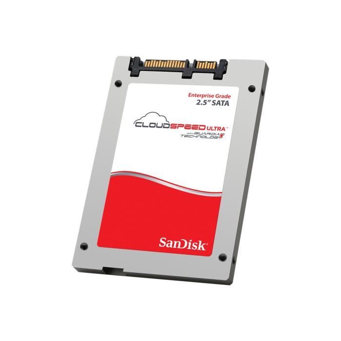  Disque SSD SanDisk CloudSpeed Ultra Disque SSD 100 Go interne 2.5" SATA 6Gb-s pas cher