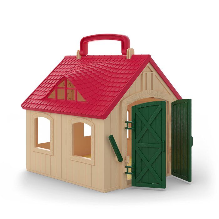 Coffret Ferme Transportable SCHLEICH SCH72341 pliable poignée intégrée Neuf - vue 2