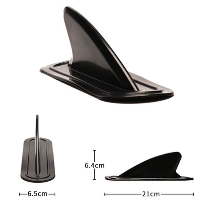 Aileron Central (dérive) Pour Planche De Surf Gonflable / Stand Up Paddle - PVC Noir - Stabilisation