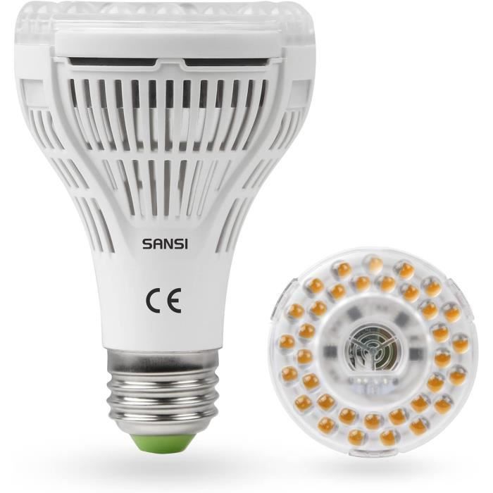 Lampe De Culture LED 340W Équivalent - Spectre Complet, IP65 Étanche, Pour Plantes D'Intérieur, Germination, Légumes (45W Réel)
