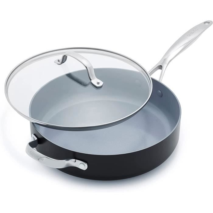 Pentola GreenPan Valencia Pro 20cm - Senza PFAS, Per Induzione