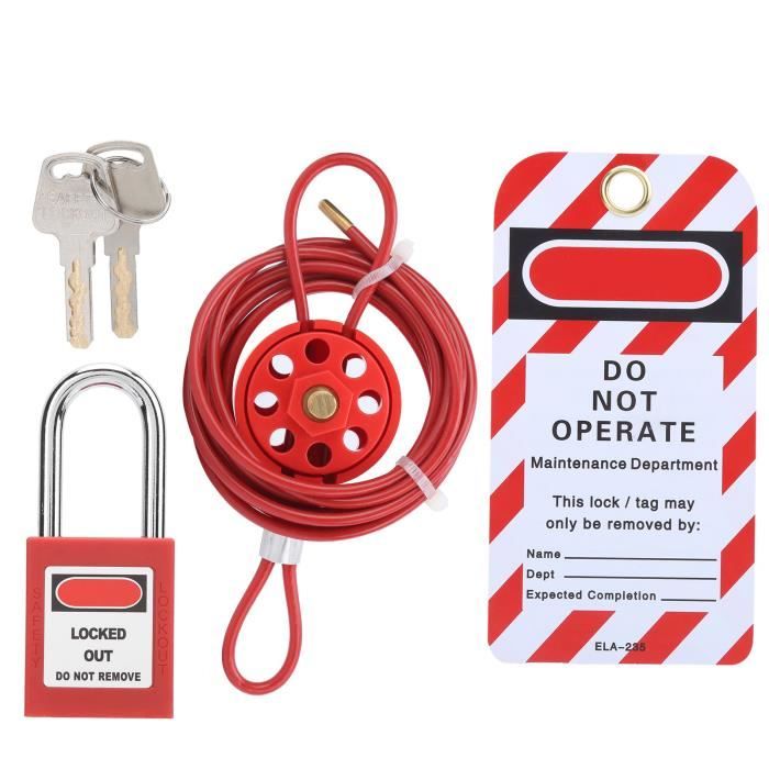 Câble Antivol Drahtseile24 10m - Câble Acier Gainé PVC 3mm - Sécurité Meubles Jardin Vélos