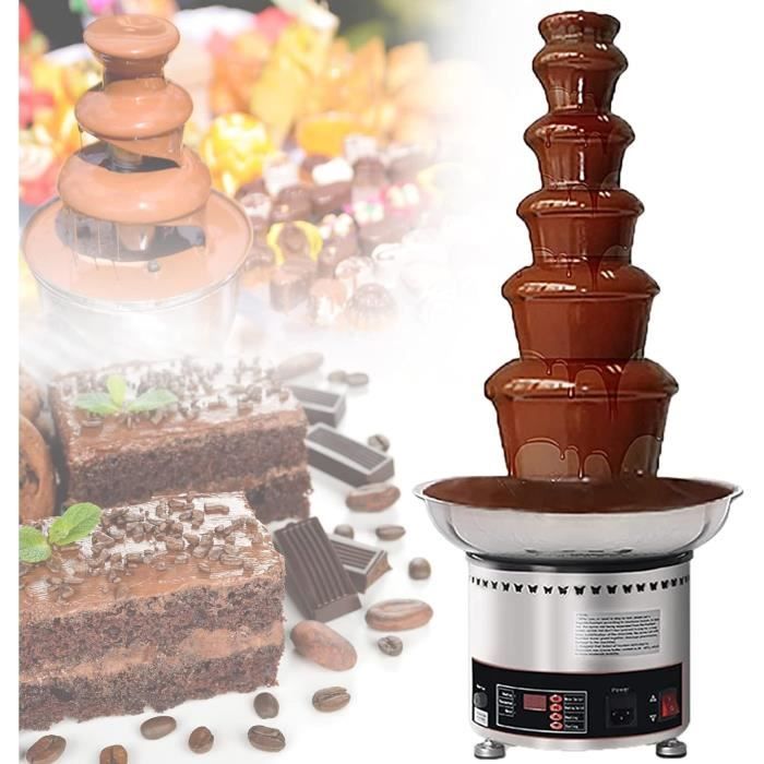 Fontaine à chocolat 5 niveaux, monophasée 265 W