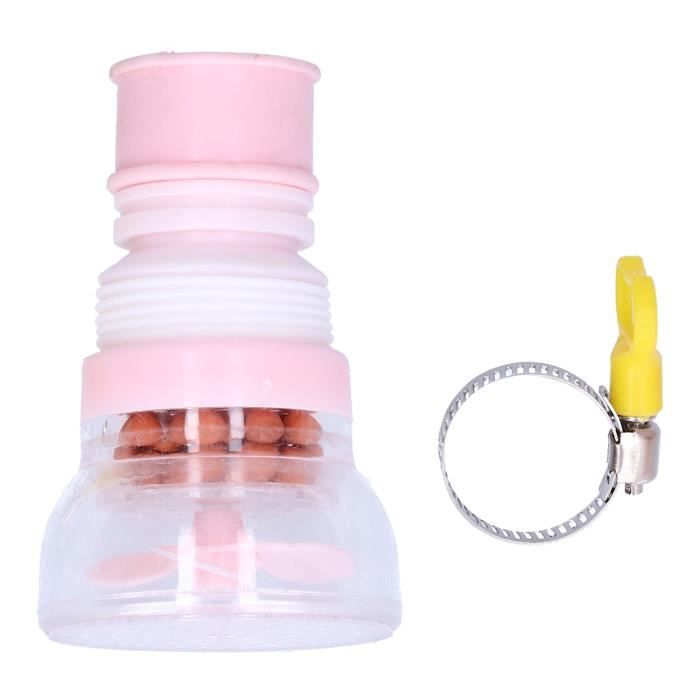 Filtre à Eau Robinet 3 Pièces Rétractable - Charbon Actif Anti-Éclaboussures Pour Cuisine