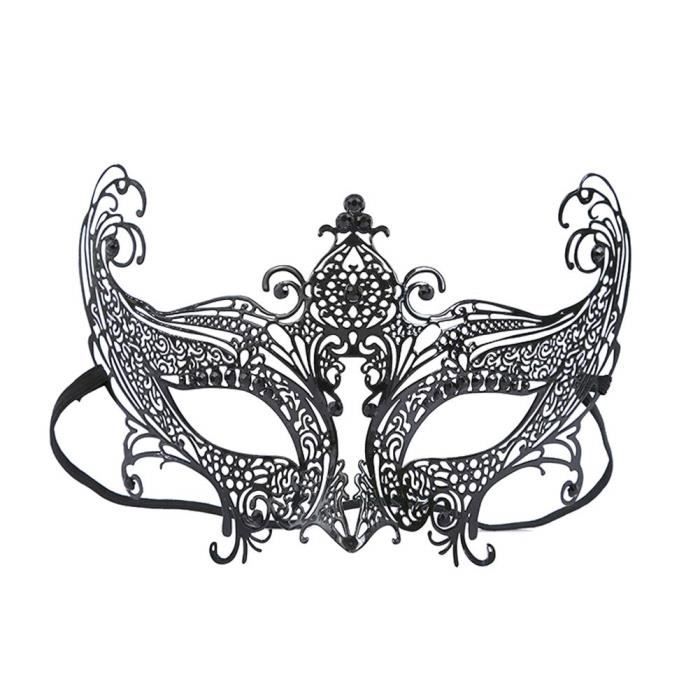 Masque Carnaval Venise Femme Masque En Metal Creux Decore De Strass Masque Demi Visage Pour Fete De Noel Halloween M1760 Achat Vente Masque Decor Visage Cdiscount
